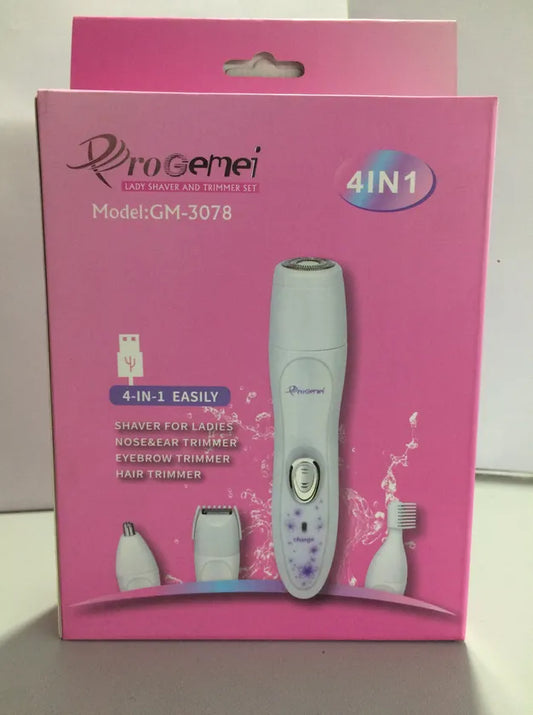Rasoio elettrico per donna 4 in 1 professionale