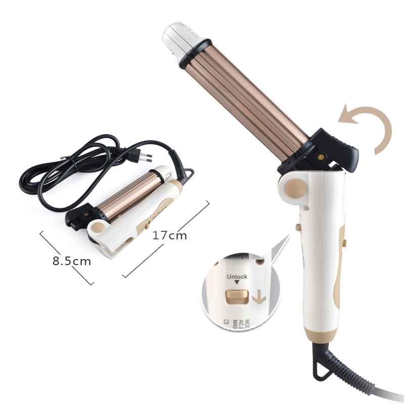 Style Stream mini piastra per capelli 3 pieghe