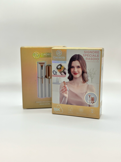 Rasoio per viso a forma di Rossetto