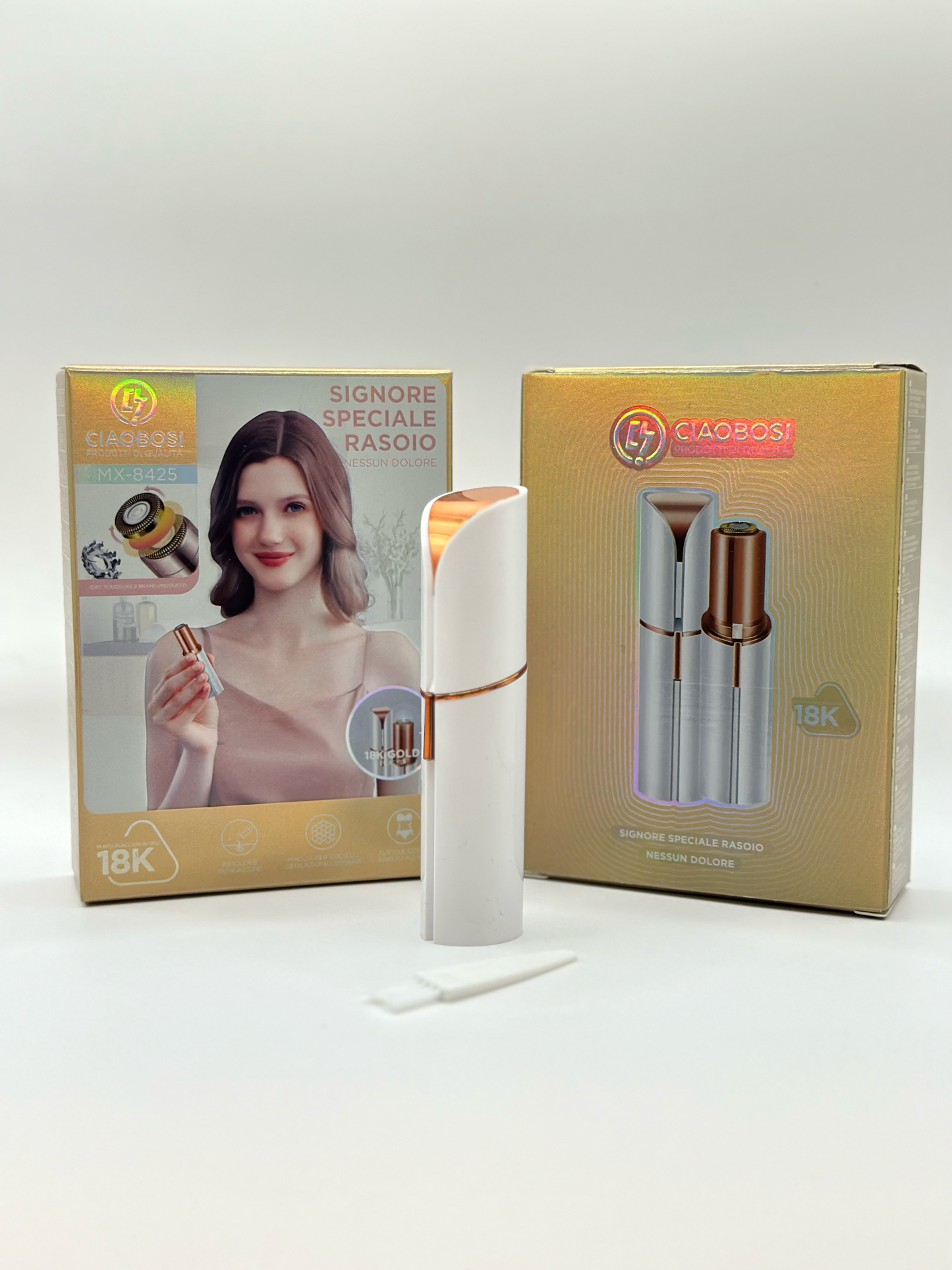 Rasoio per viso a forma di Rossetto