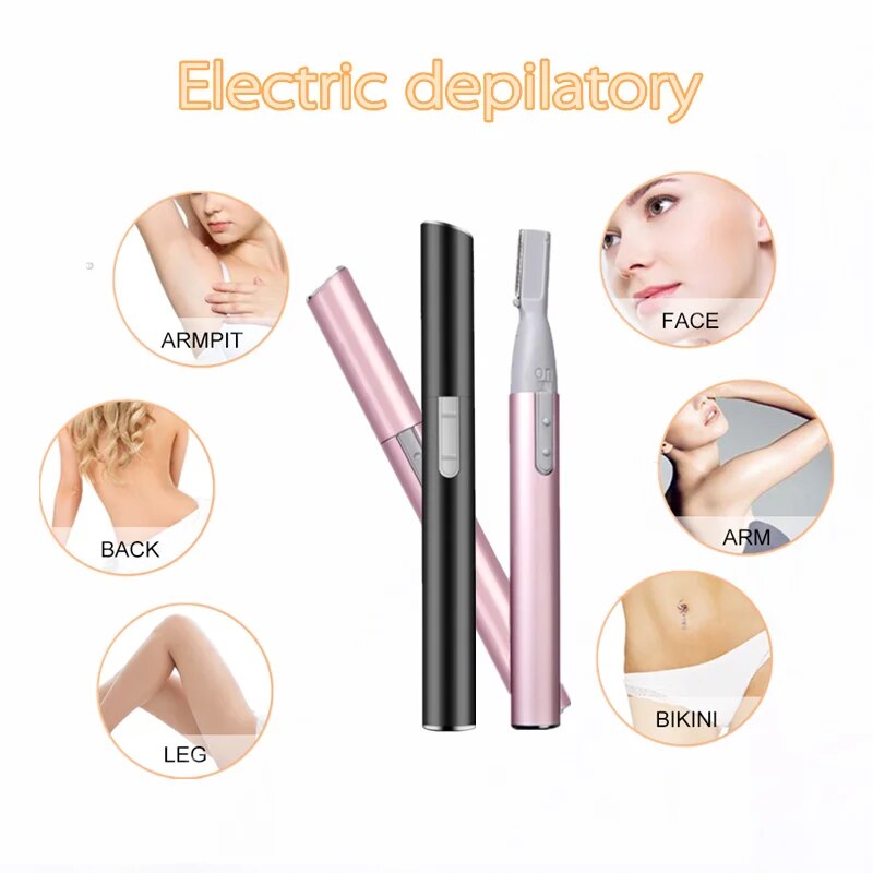 Regola peli per donna elettrico viso e corpo